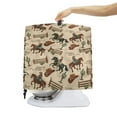 thumbnail image 7 of TSOVTHRID West Cowboy Hat Pattern Stand Mixer Cover with Storage Pockets Horse Cactus Print Kitchen Appliance Dust Cover Compatible with 6-8 Quart Stand Mixer Cover for Kitchen Aid Mixer,L, 7 of 7