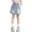 Blue, variant on Fozruso Denim Skirt for Girls Girls Denim Shorts Skirt For Little Girls – Summer Casual Bottoms With Comfortable Fit And Cute Design(Blue)