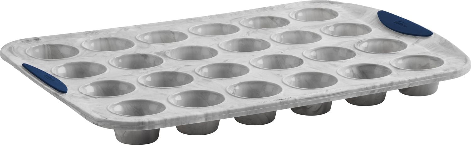Trudeau Structured SiliconeTM 24CT Mini Muffin Pan Marble