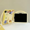 thumbnail image 5 of Cartoon Cute Tablet Case For iPad Mini 1 2 3 4 5 6 7 Air 11 6 Pro 10.2 10.9 inch iPad Air 11inch M3 (2025) Silicone Cute Winnie Pooh 360° Rotating Bracket  Tablet Cover, 5 of 5