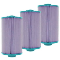Hurricane Filters HF4H21-01P Platinum Purple Spa Filter Cartridge Replacement, 3 Pack