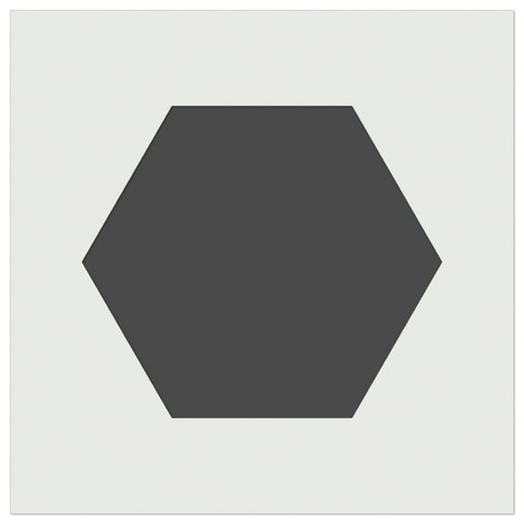 Polygon Solid DIY Cookie Wall Craft Stencil - 5.5 Inch