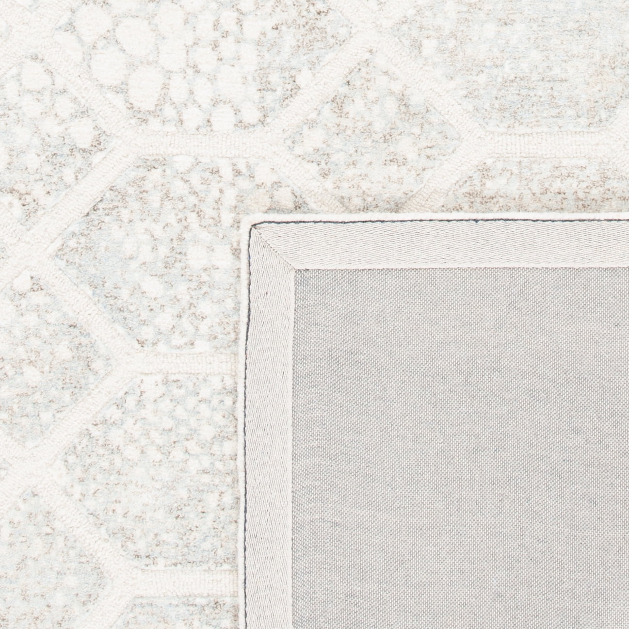 SAFAVIEH Restoration Vintage Cora Geometric Area Rug, Ivory, 3' x 5'