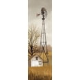 thumbnail image 2 of Jacobs, Billy 10x24 White Modern Wood Framed Museum Art Print Titled - Windmill, 2 of 4