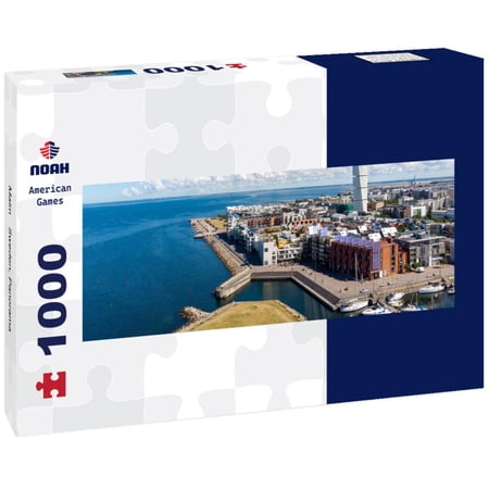 Malmö Sweden, 1000pc Panoramic Puzzle