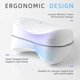 thumbnail image 3 of Almohada ergonómica para piernas en viscoelástica Azul/Blanco BANYUO Electrónica, 3 of 5