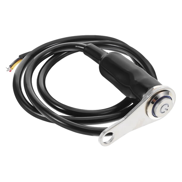 Interruptor de apagado Universal para manillar de motocicleta, reemplazo de botón de bocina de motocicleta ajustable a prueba de agua para motocicleta Universal