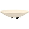 Allied Precision Indtries (650) Heated Bird Bath with Mounting Bracket, Light Stone Color, 20" Diameter