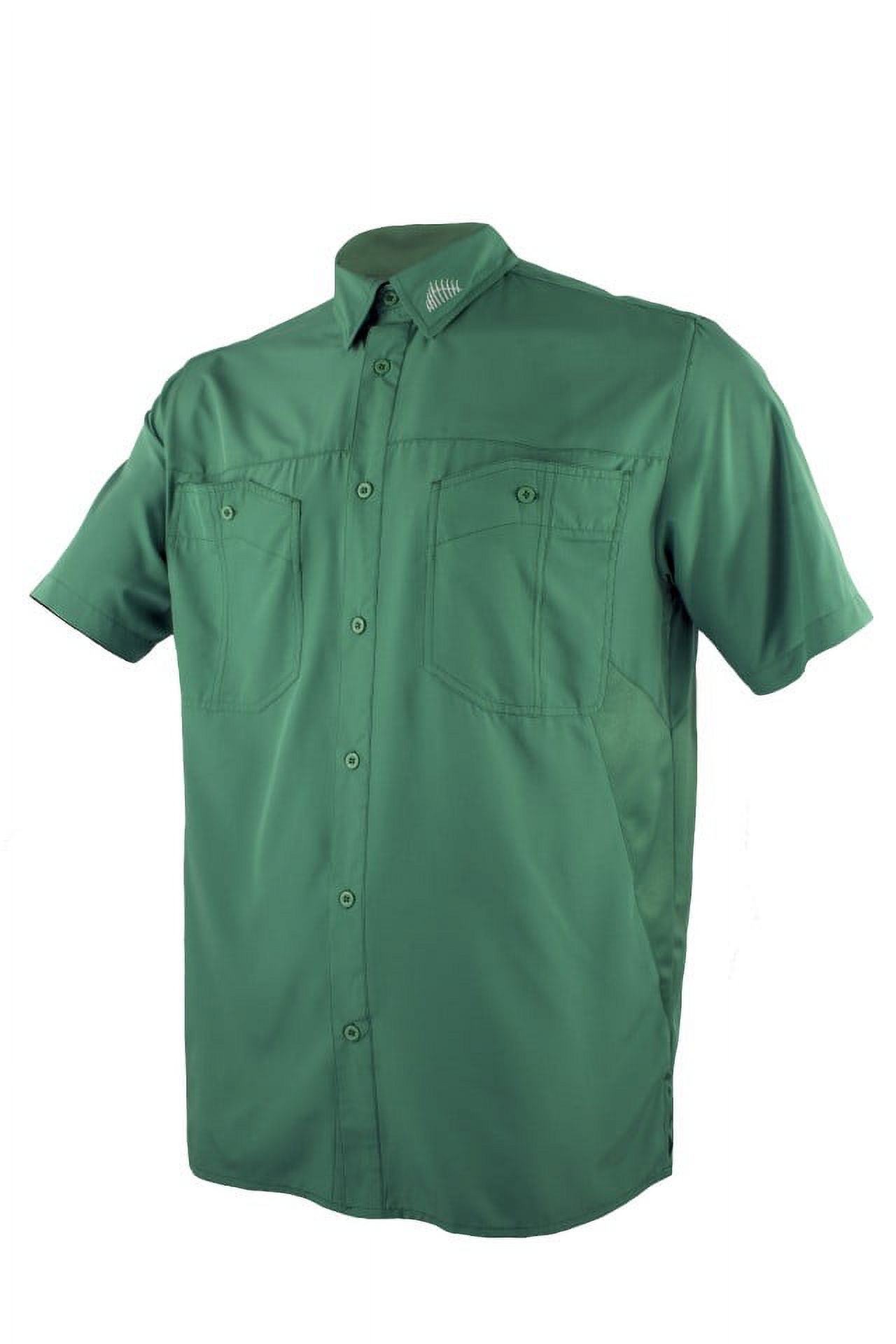 FinTech Men's Short Sleeve Fishing Shirt - Small