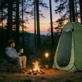 thumbnail image 4 of Tarmeek Portable Pop Up Privacy Tent Shower Changing Room Instant Setup Waterproof for Camping Beach Hiking Fishing with Carry Bag Wind Ropes Stakes Green, 4 of 8
