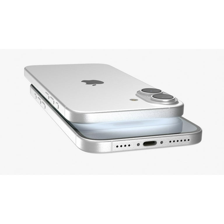 Restored Apple iPhone 16 Plus - Visible - 128GB - White Restored Apple iPhone 16 Plus - Visible - 128GB - White