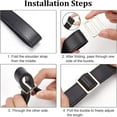 thumbnail image 3 of 8Pcs 8 Colors Zicn Alloy Slider Buckles Adjustable Buckle Fasteners for Strap Leathercraft Bag Belt Rectangle Mixed Color 26x31.5x3mm Hole: 25x7.5mm 1pc/color, 3 of 7