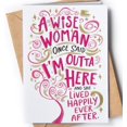 thumbnail image 1 of Tarjeta de jubilación para mujer divertida despedida de compañera de trabajo, 1 of 6