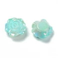 thumbnail image 2 of DIY Imitation Pearl style Jewelry Making Finding Kit Including Plastic Bead & Cabochon & Link & Pendants Butterfly/Fan/Flower/Fishtail/Round Shapes Turquoise about 64pcs/50g, 2 of 3