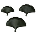 thumbnail image 5 of 3 Pieces Ginkgo Leaf Tray Tableware Iron Art Plate Elegant Rustic Snack Platter for Autumn Thanksgiving Gathering, 5 of 9