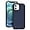 Navy blue, variant on Liquid Silicone Case Compatible with iPhone 12/12 Pro 6.1 Inch, Gel Rubber Full Body Protection Cover with Microfiber Lining, Shockproof Protective Phone Case, Fluorescent Green
