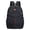 B, variant on Solid Color Oxford Laptop Backpack Large Capacity Travel Bag with Multiple Zippered Pockets for Work and Short Trips