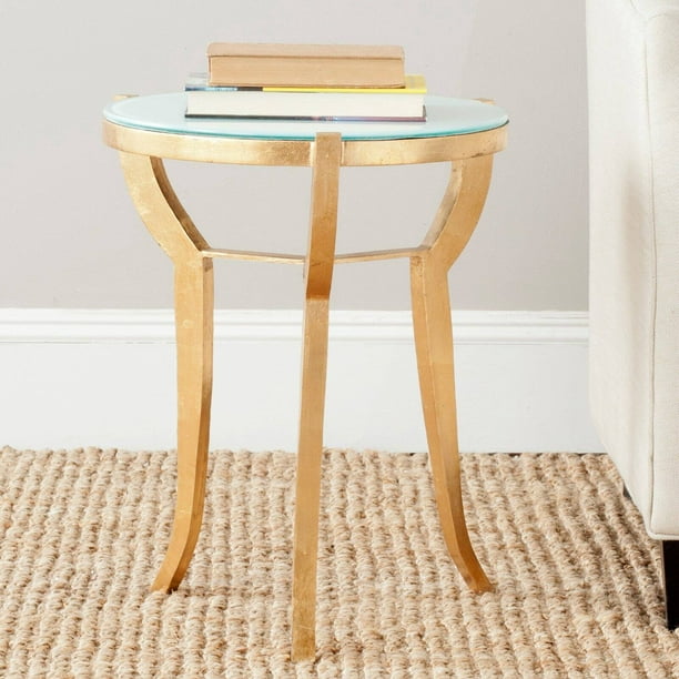 Safavieh Ormond Accent Table Gold, Safavieh End Table Gold