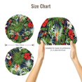 thumbnail image 2 of Cute Parrot Monstera Flower Silk Bonnet for Sleeping Women Men, Adjustable Elastic Satin Bonnet Bonnet for Sleeping, Soft Cute Similar Silk Curly Hair Bonnet for Sleeping, 2 of 7