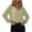 Khaki, variant on Solid Color Women Lace Tie Front Tops Long Sleeve Button Up Chiffon Cardigan Flowy Boho Peplum Shirt Going Out Tops Boho Dailywear