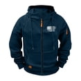 thumbnail image 1 of Vestes à Capuche pour Hommes Manches Raglan Veste à Capuche Sportive pour Hommes avec Multiples Poches, 1 of 8