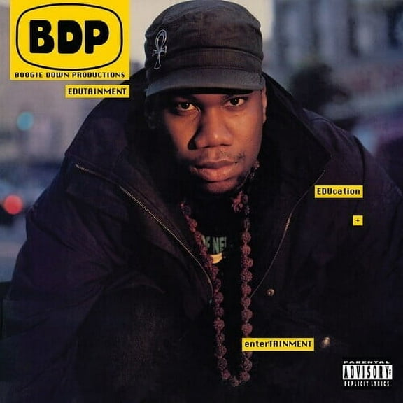 Boogie Down Productions – Edutainment LP black / yellow