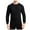 Black, variant on Men's Long Sleeve Crew Neck Thermal Shirt Warm Winter Base Layer Top Comfortable Casual Streetwear Fashion Mens Casual Crew Neck Basic Tees