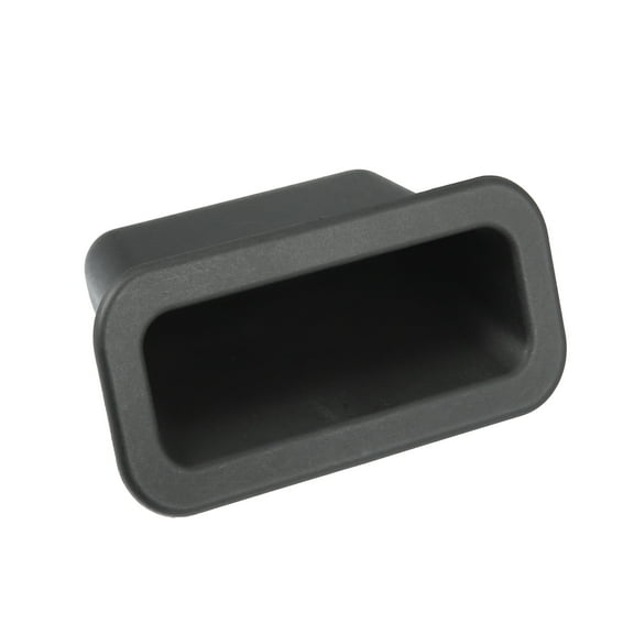 Unique Bargains Rear Trunk Lid Handle Cover for Mazda 3 2004-2018 Plastic Black Rear Trunk Tailgate Handle Cover Trim