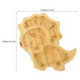 thumbnail image 6 of Bamboo Dinnerware Toddler Feeding Supplies Baby Plates with Suction Kids Grid Child, 6 of 6
