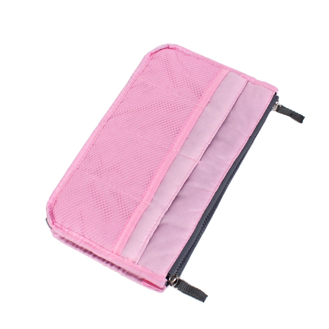 Pink Cosmetic Makeup Storage Handbag Tote Insert Purse Organizer Pouch Bag | Walmart Canada