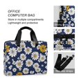 thumbnail image 4 of FORMRS 16" Laptop Bag Carrying Sleeve Case with Handle Travel Shoulder Briefcase, Retro Daisy Pattern, 4 of 8