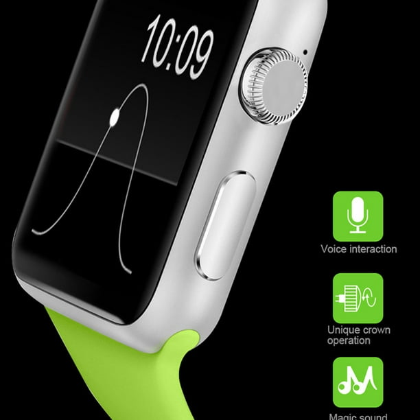 Man Woman Smartwatch WristWatch 4.0 Two Way Anti Lost G Sensor DM09 Fresh Green Walmart