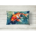 thumbnail image 2 of Koi Fish Throw Pillow 12 in x 16 in, 2 of 4