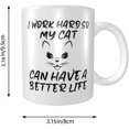 thumbnail image 4 of Taza de café con diseño de abuela con diseño floral de oso, 11 oz, regalo divertido para nana, nueva abuela, mimi, futura abuela, abuela: regalo genial para la abuela en cumpleaños, día de la madre,, 4 of 5