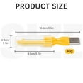 thumbnail image 5 of 1/2/3Pcs Onion Holder for Slicing, Stainless Steel Onion Cutter Chopper, Vegetable Fruit Cutter Meat Cutter Holder Comb Lemon Prongs Slicer for Kitchen Worker Safety Cooking Tools(Yellow*3,6.5x1.1"), 5 of 5