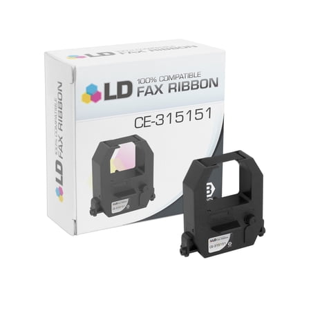 LD © Compatible Amano CE-315151 / CE315151 Black Printer Ribbon