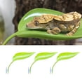 thumbnail image 2 of lixuesong Turtles Basking Platform 6PCS Tree Frogs Tanks Accessories Leaf Shape Bearded Dragon Platform Suction Cups Resting Leave, 2 of 3