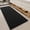 Geometric Black, variant on SIXHOME Waffle Bath Mat for Bathroom, Soft Absorbent Non Slip Bathroom Rug with Rubber Backing, Machine Washable, Boho Tassel, 18"x30" Brown