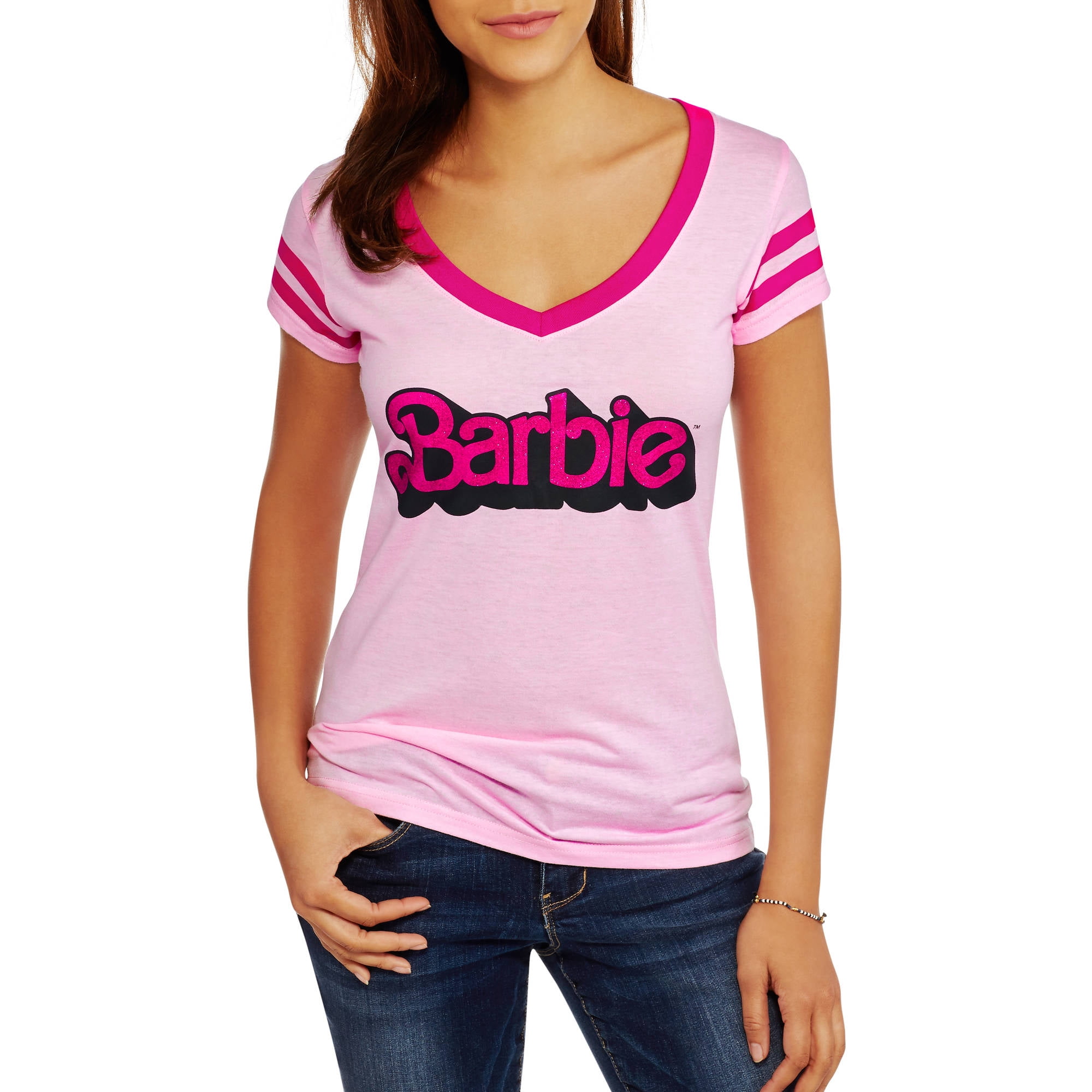 Very fluffy and feels so soft to step in and walk in. hot pink barbie shirt My only issue...