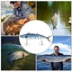 thumbnail image 5 of Aparejos de pesca, 1 pieza Señuelos de pesca de múltiples secciones Señuelos de pesca Gancho impulsado por el rendimiento, 5 of 8