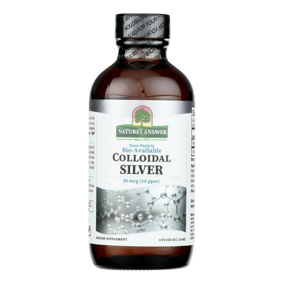Nature's Answer LIQUID COLLODIAL SILVER 4OZ 1 ea