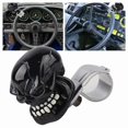 thumbnail image 4 of Skull Steering Wheel Knob Spinner Suicide Power Handle for Cars Trucks Tractors BoatsBlack, 4 of 5