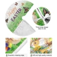 thumbnail image 2 of FMSHPON Vintage Bunny Rabbit Xmas Christmas Tree Skirt Stand Mat for Holiday Party Decoration Indoor Outdoor 48 inches, 2 of 6