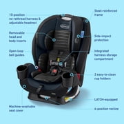 Graco TriRide 3-in-1 Car Seat, Clybourne, Black