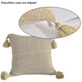 thumbnail image 3 of Handmade Tassel Decorative Pillow Cover, Cushion Cover Sofa Sofa Bed Living Room, 3 of 4