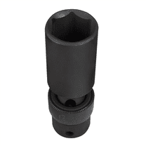Astro Tools 10-Piece 3/8" Drive Low Profile Nano Impact Sockets SAE Set - 1/4" To 3/4"