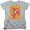 Justice League Of America  Simple Flash Poster Girls Jr Athletic Heather