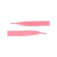 thumbnail image 3 of Women's Extra Wide Shoestrings Flat Satin Ribbon Shoelaces for Sneakers 2 Pairs Peach Red 180cm/70.9", 3 of 4
