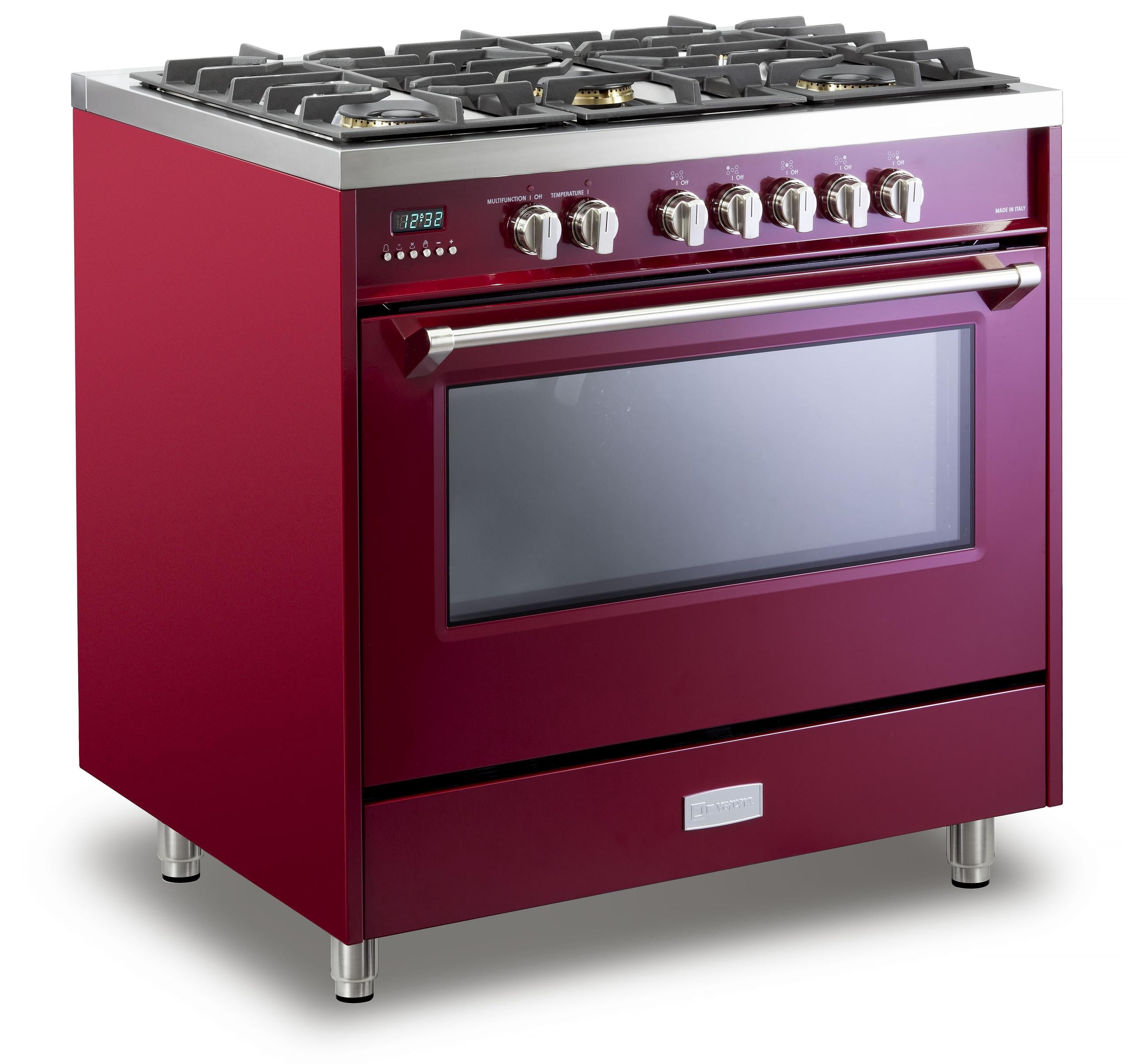 VERONA VDFSGE365BU  36" AND LARGER FREE STANDING GAS RANGE Black