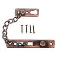 thumbnail image 1 of FRCOLOR Door Lock Chain Stainless Steel Security Chain Guard for Home Use Red Color Durable and Practical 1 Set,4.72"X0.79"X0.79", 1 of 4